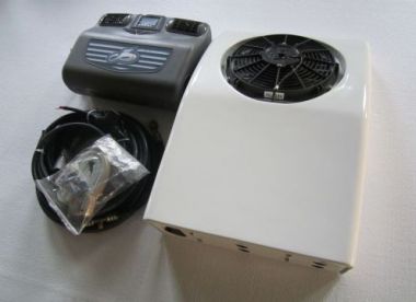 battery driven truck air conditioner with split design